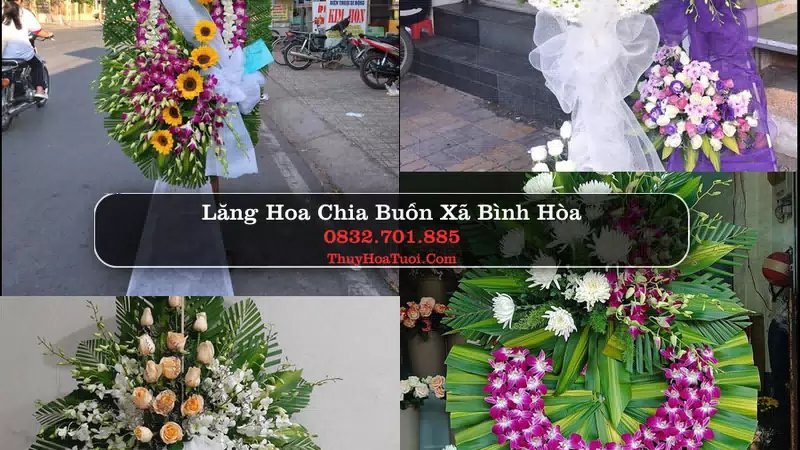 Đặt Vòng Hoa Chia Buồn tại Xã Bình Hòa, An Giang