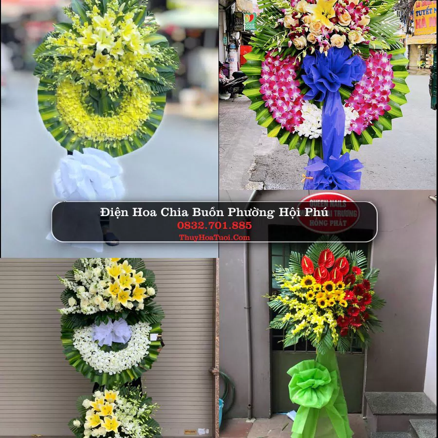 Kệ hoa tang lễ giao tại Phường Hội Phú, Gia Lai