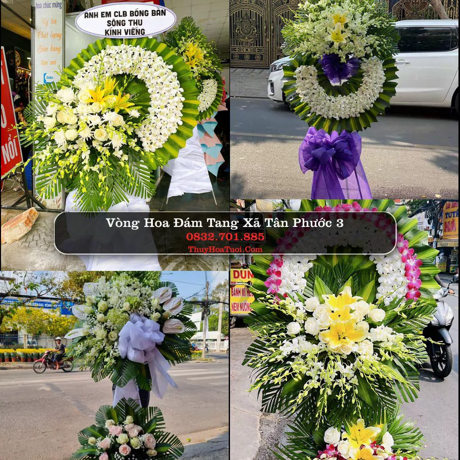 Hoa Tang Lễ Xã Tân Phước 3 Đồng Tháp