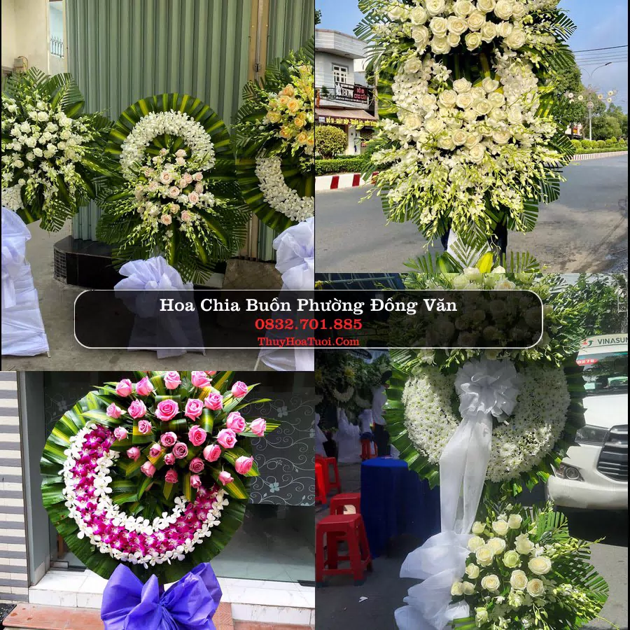 Đặt Vòng Hoa Chia Buồn tại Phường Đồng Văn, Ninh Bình