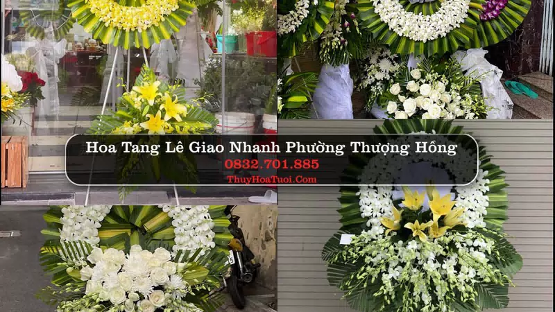 Đặt Hoa Tang Lễ tại Phường Thượng Hồng, Hưng Yên