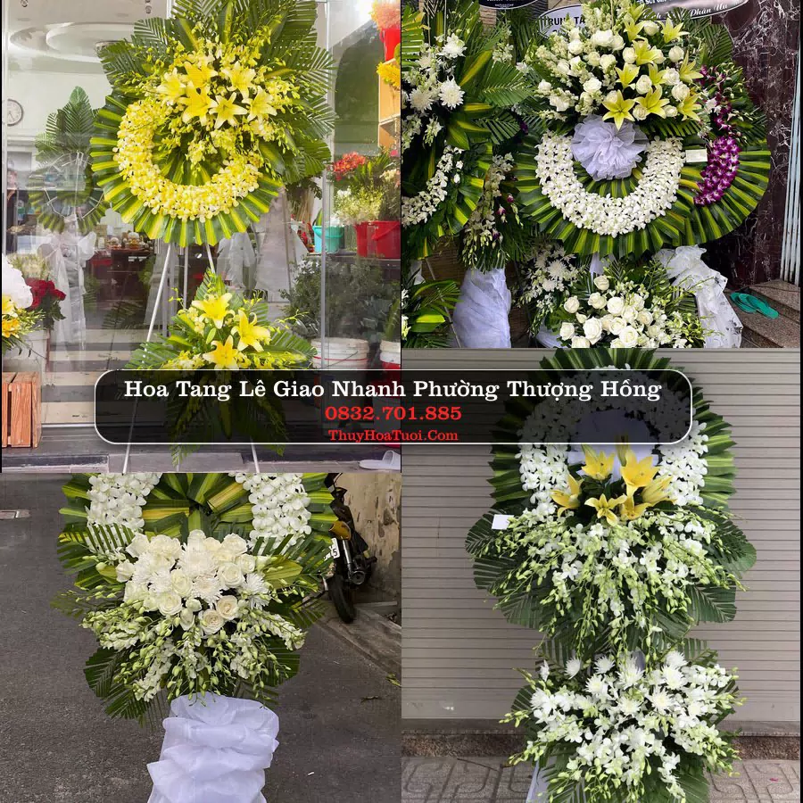 Đặt Hoa Tang Lễ tại Phường Thượng Hồng, Hưng Yên