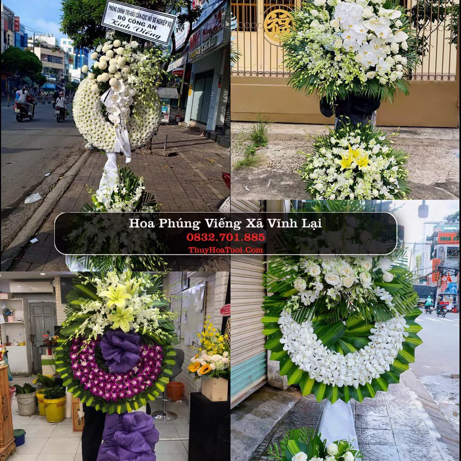 Đặt Hoa Chia Buồn tại Xã Vĩnh Lại, Hải Phòng