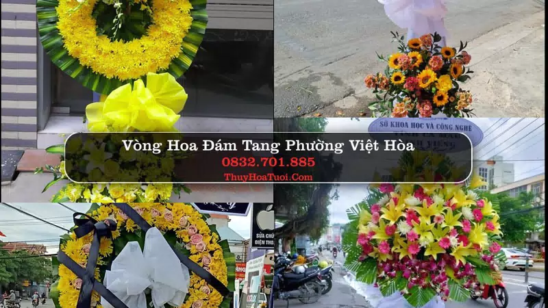 Đặt Vòng Hoa Tang Lễ tại Phường Việt Hòa, Hải Phòng