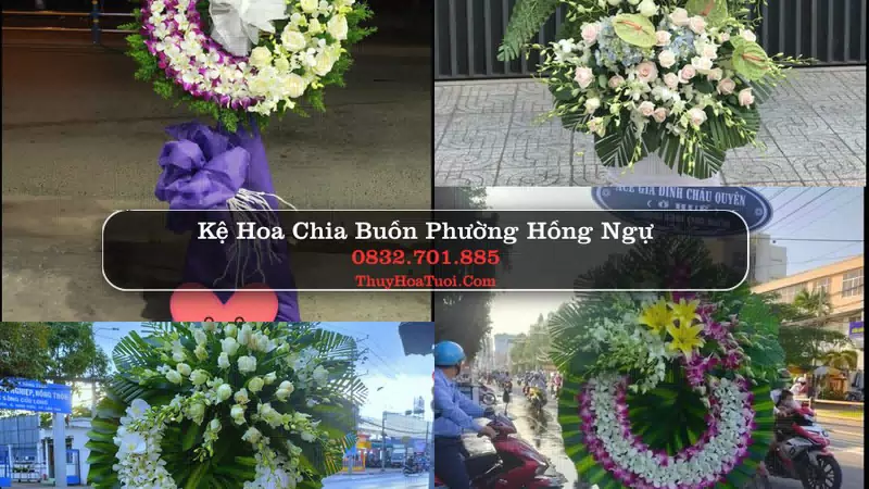 Đặt Vòng Hoa Chia Buồn tại Phường Hồng Ngự, Đồng Tháp