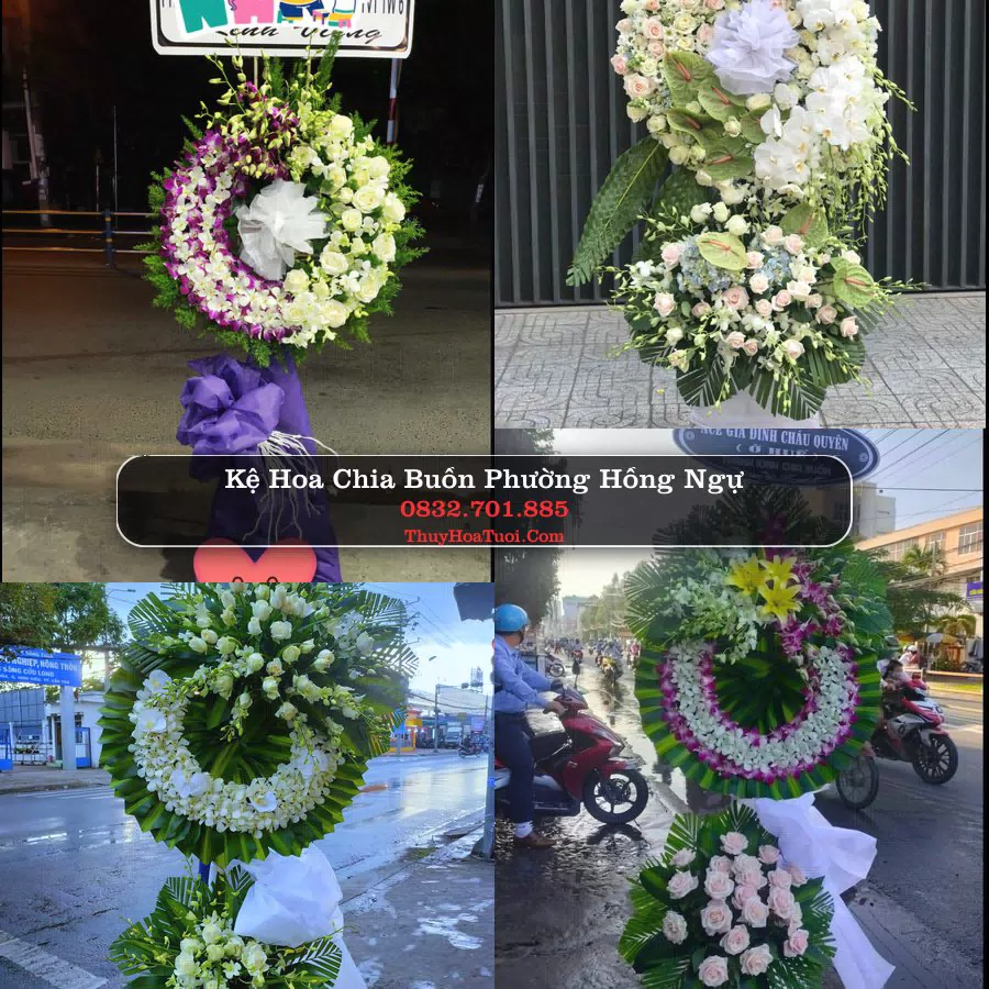 Đặt Vòng Hoa Chia Buồn tại Phường Hồng Ngự, Đồng Tháp