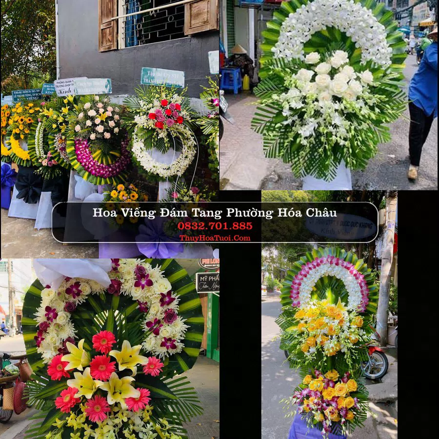 Đặt Vòng Hoa Chia Buồn tại Phường Hóa Châu, Huế