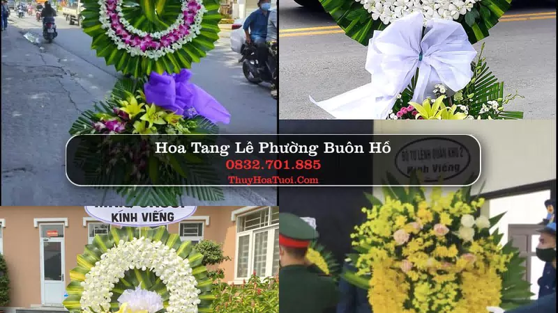 Đặt Vòng Hoa Tang Lễ tại Phường Buôn Hồ, Đắk Lắk