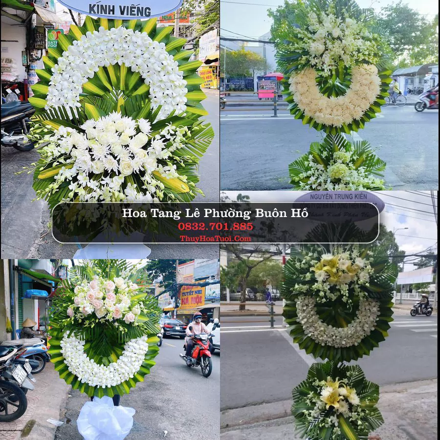 Kệ hoa tang lễ giao tại Phường Buôn Hồ, Đắk Lắk
