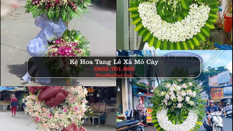 Đặt Hoa Chia Buồn tại Xã Mỏ Cày, Vĩnh Long