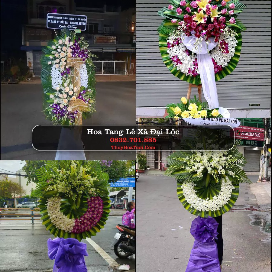 Vòng hoa chia buồn Xã Đại Lộc - ThuyHoaTuoi.Com