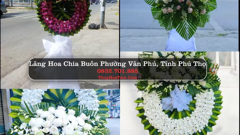 Đặt Vòng Hoa Chia Buồn tại Phường Vân Phú, Phú Thọ