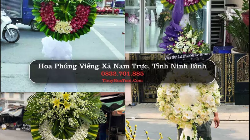 Đặt Hoa Tang Lễ tại Xã Nam Trực, Ninh Bình