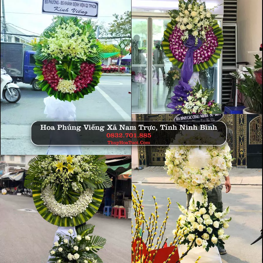 Đặt Hoa Tang Lễ tại Xã Nam Trực, Ninh Bình