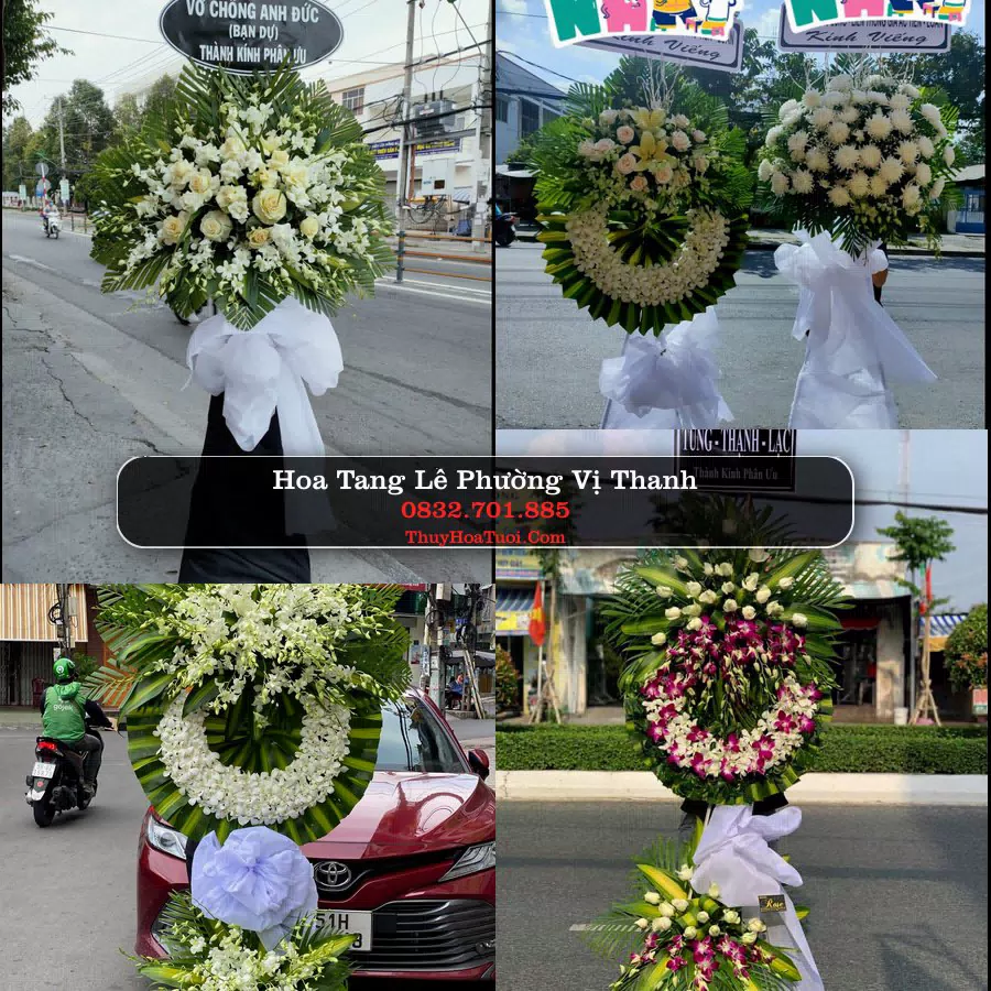 Kệ hoa tang lễ giao tại Phường Vị Thanh, Cần Thơ