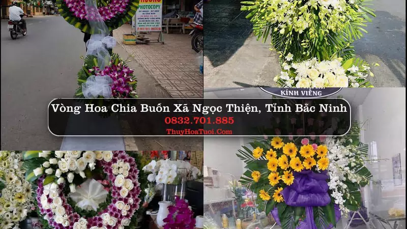 Đặt Hoa Đám Tang tại Xã Ngọc Thiện, Bắc Ninh