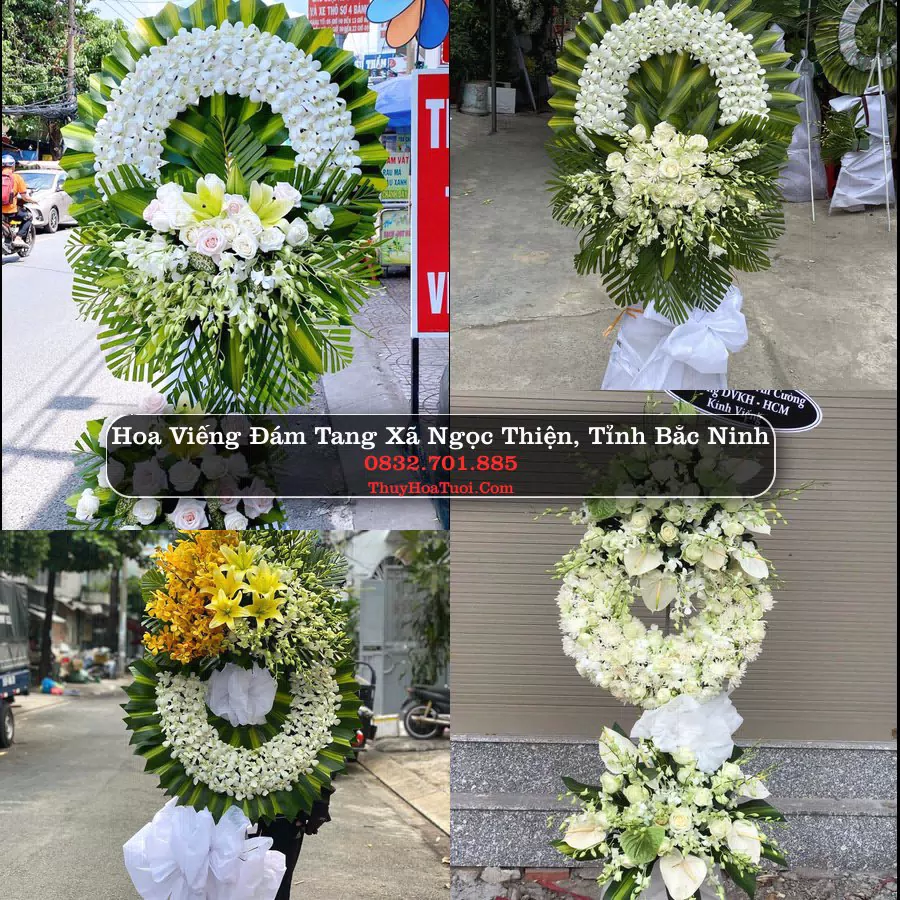 Kệ hoa tang lễ giao tại Xã Ngọc Thiện, Bắc Ninh