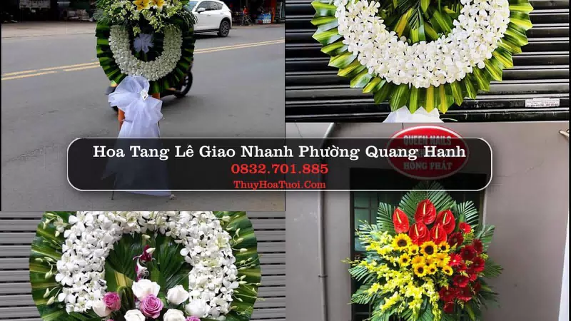 Đặt Vòng Hoa Tang Lễ tại Phường Quang Hanh, Quảng Ninh