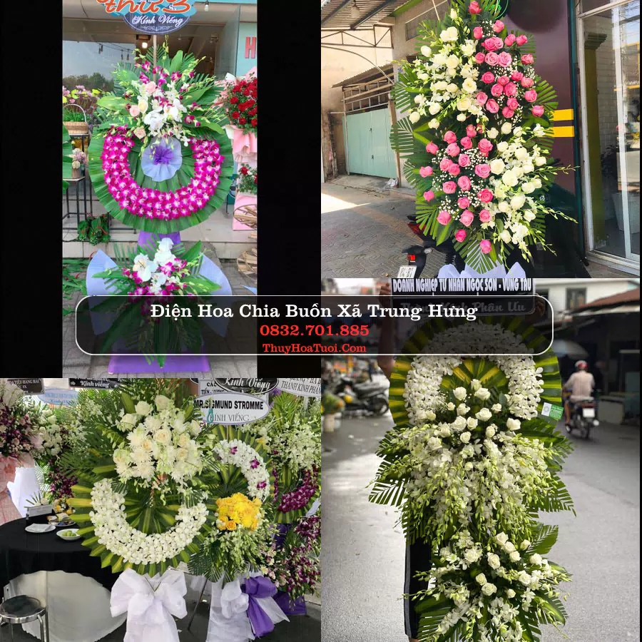 Đặt Hoa Chia Buồn tại Xã Trung Hưng, Cần Thơ