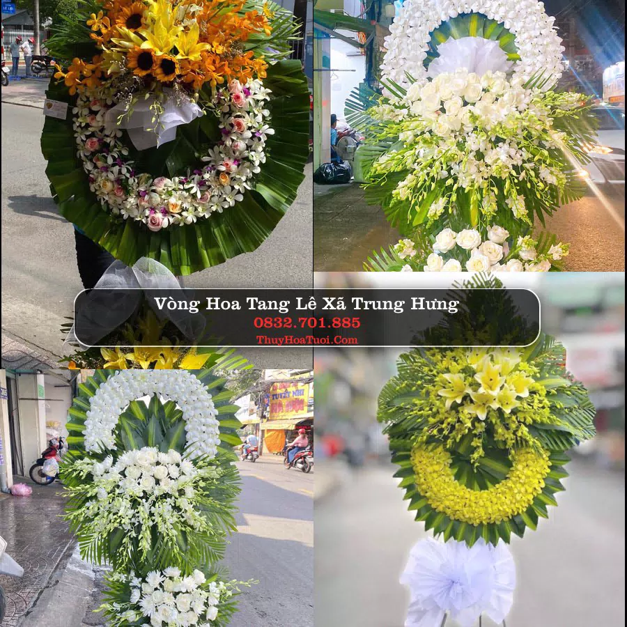 Kệ hoa tang lễ giao tại Xã Trung Hưng, Cần Thơ