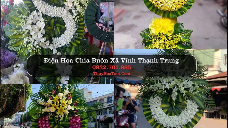 Đặt Hoa Tang Lễ tại Xã Vĩnh Thạnh Trung, An Giang
