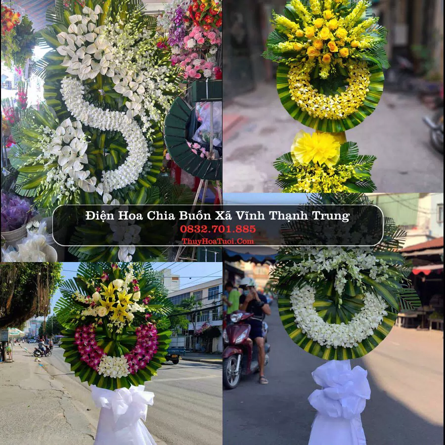 Đặt Hoa Tang Lễ tại Xã Vĩnh Thạnh Trung, An Giang