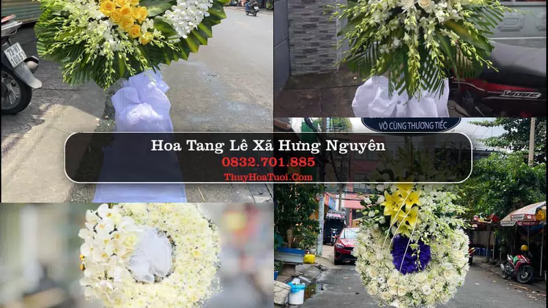 Đặt Vòng Hoa Chia Buồn tại Xã Hưng Nguyên, Nghệ An