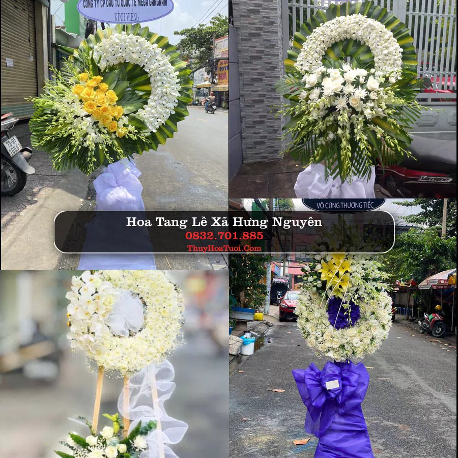 Đặt Vòng Hoa Chia Buồn tại Xã Hưng Nguyên, Nghệ An