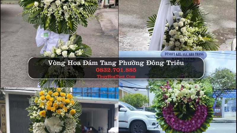 Đặt Hoa Tang Lễ tại Phường Đông Triều, Quảng Ninh