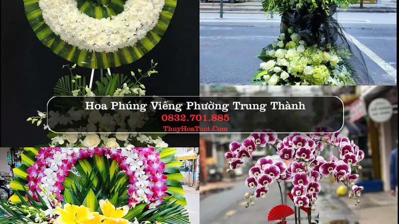 Đặt Vòng Hoa Chia Buồn tại Phường Trung Thành, Thái Nguyên