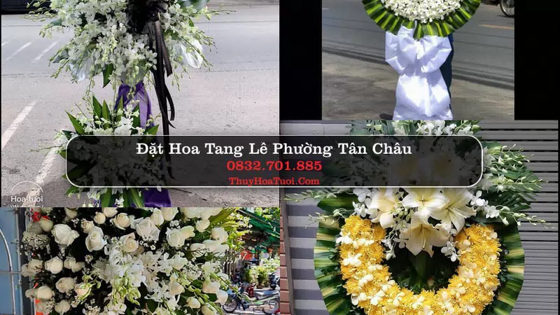 Đặt Vòng Hoa Chia Buồn tại Phường Tân Châu, An Giang