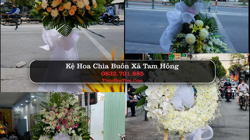 Đặt Vòng Hoa Chia Buồn tại Xã Tam Hồng, Phú Thọ