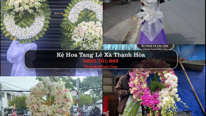 Đặt Vòng Hoa Đám Tang tại Xã Thạnh Hòa, Cần Thơ