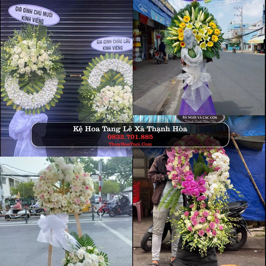 Đặt Vòng Hoa Đám Tang tại Xã Thạnh Hòa, Cần Thơ