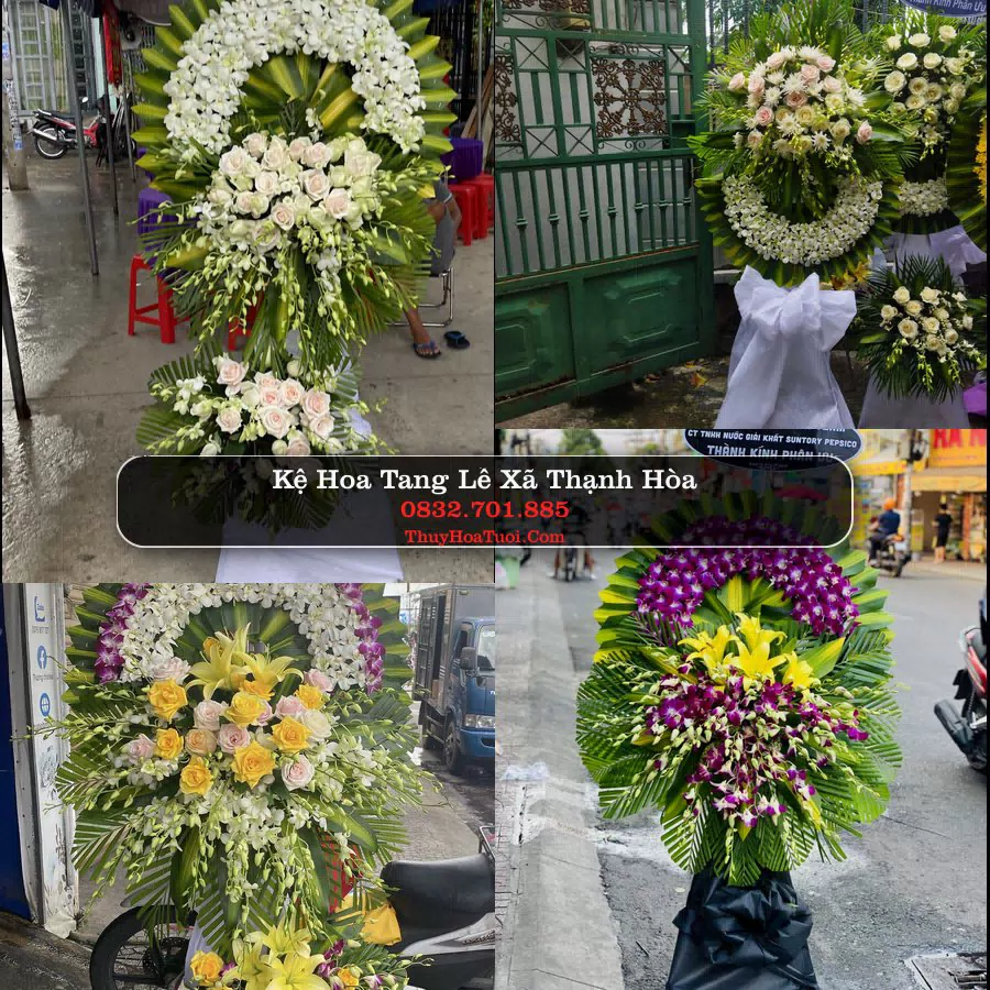 Kệ hoa tang lễ giao tại Xã Thạnh Hòa, Cần Thơ
