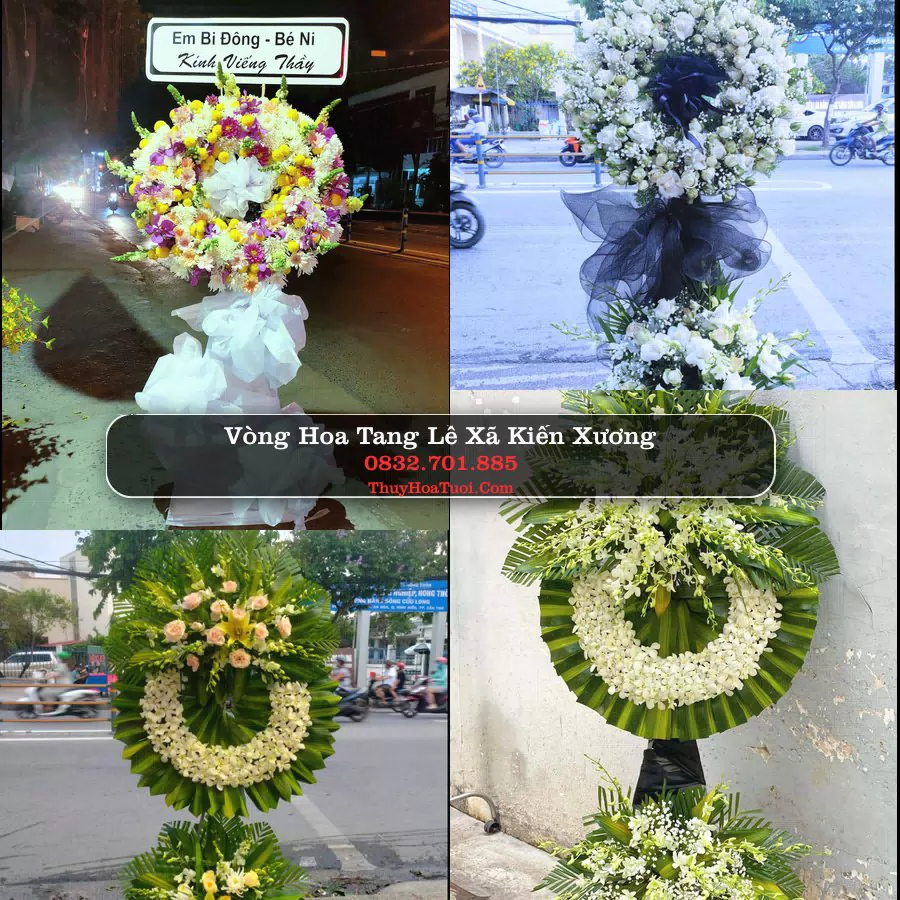 Vòng hoa chia buồn Xã Kiến Xương - ThuyHoaTuoi.Com