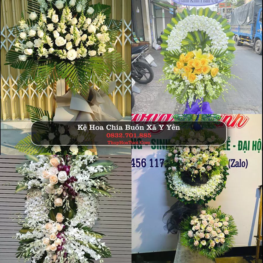 Đặt Vòng Hoa Chia Buồn tại Xã Ý Yên, Ninh Bình