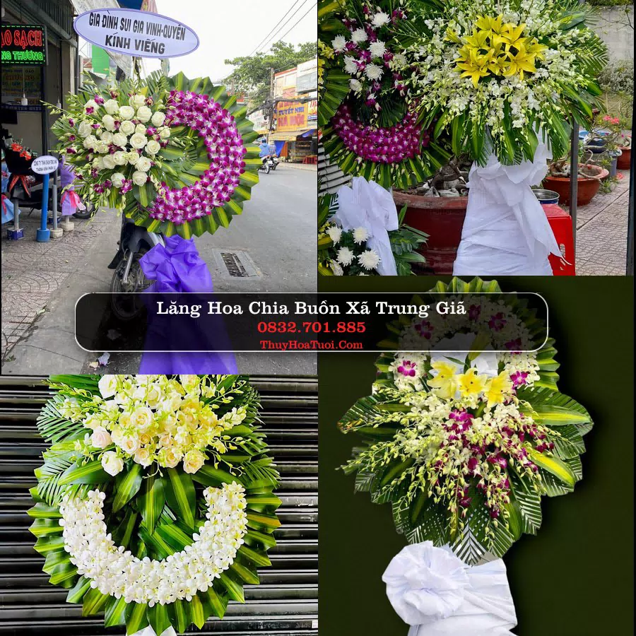 Kệ hoa tang lễ giao tại Xã Trung Giã, Hà Nội