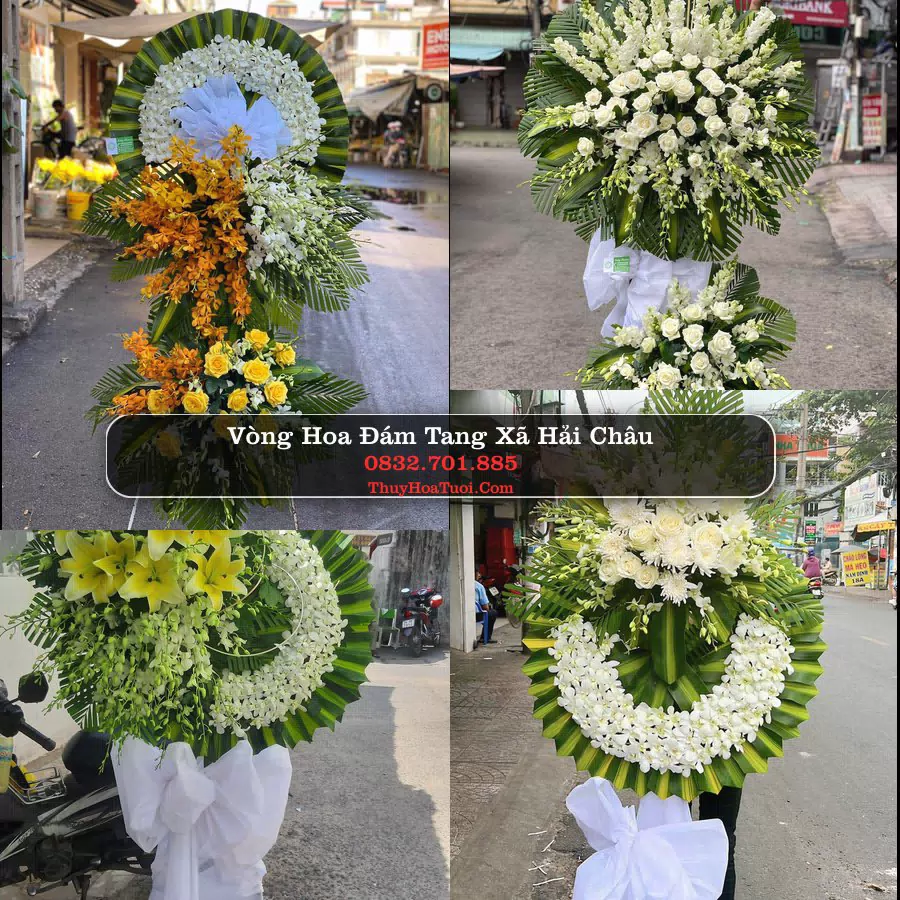 Đặt Vòng Hoa Chia Buồn tại Xã Hải Châu, Nghệ An