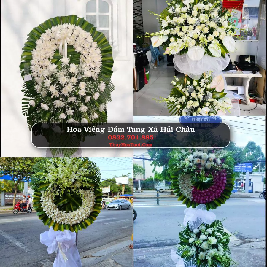 Kệ hoa tang lễ giao tại Xã Hải Châu, Nghệ An