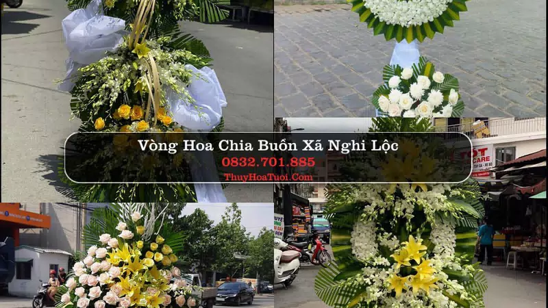 Đặt Hoa Tang Lễ tại Xã Nghi Lộc, Nghệ An