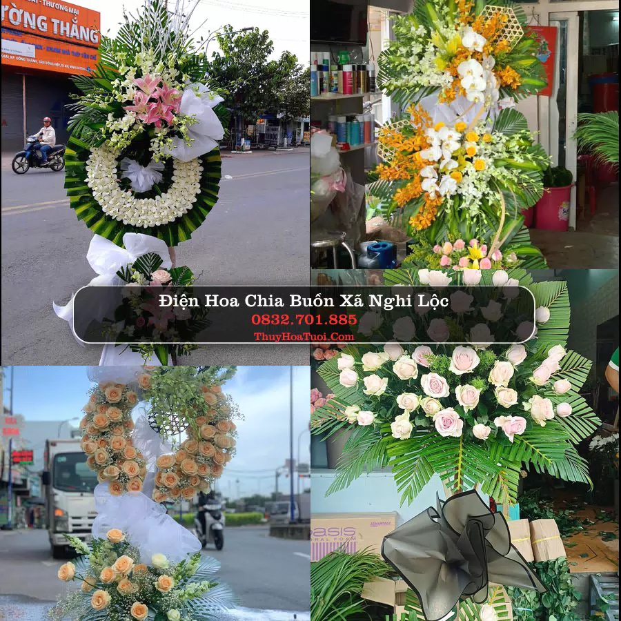 Kệ hoa tang lễ giao tại Xã Nghi Lộc, Nghệ An