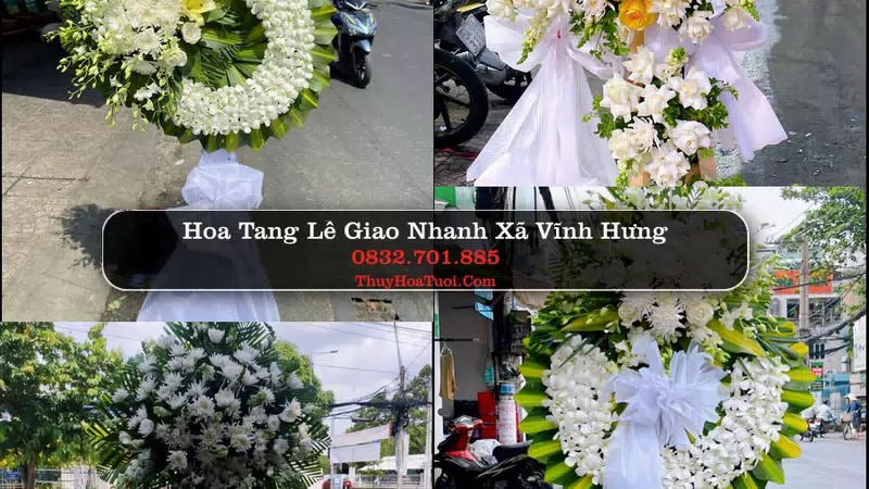 Đặt Hoa Chia Buồn tại Xã Vĩnh Hưng, Phú Thọ