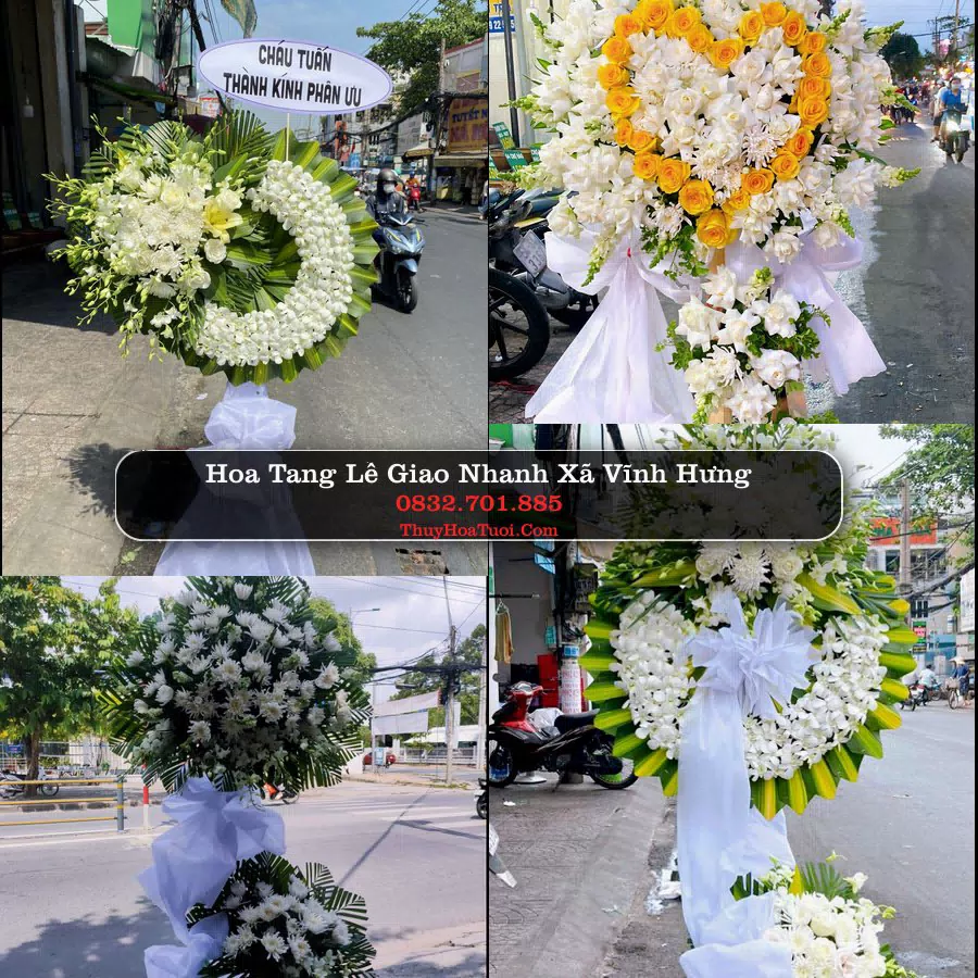 Đặt Hoa Chia Buồn tại Xã Vĩnh Hưng, Phú Thọ
