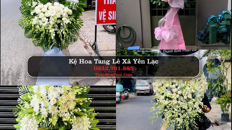 Đặt Hoa Tang Lễ tại Xã Yên Lạc, Phú Thọ