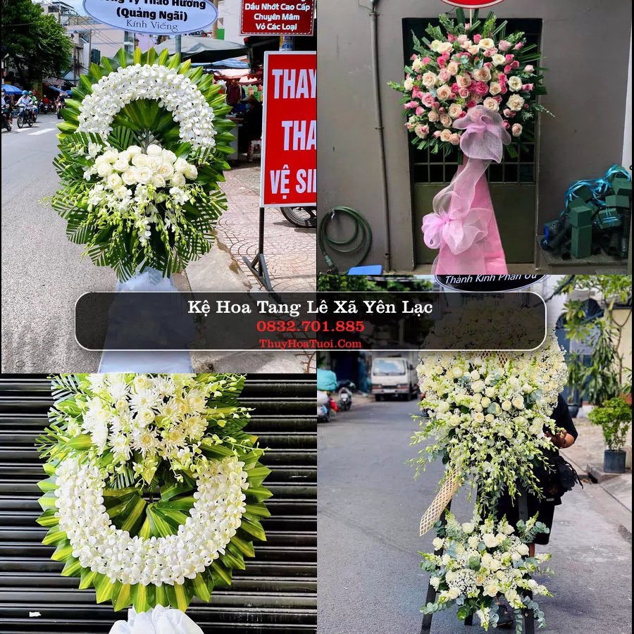 Đặt Hoa Tang Lễ tại Xã Yên Lạc, Phú Thọ