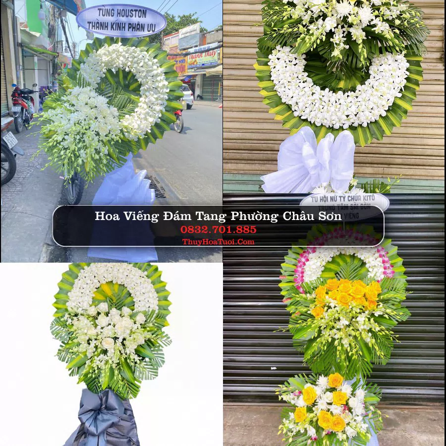 Đặt Vòng Hoa Chia Buồn tại Phường Châu Sơn, Ninh Bình