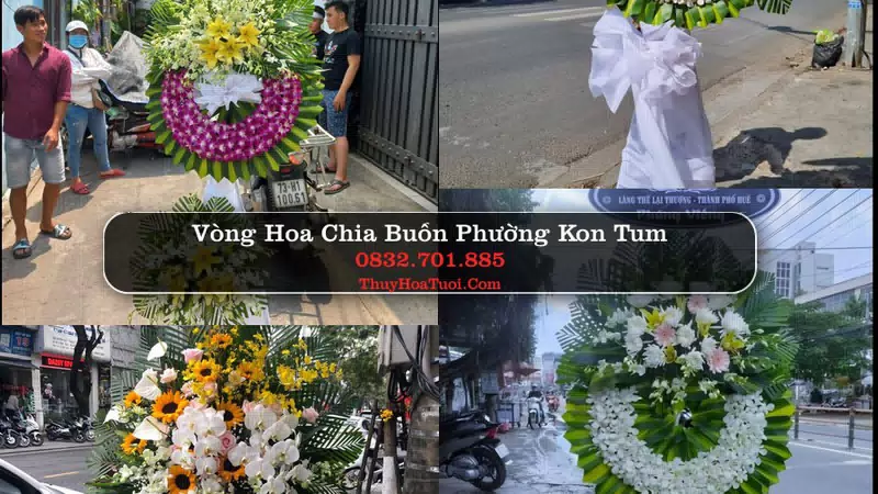 Đặt Vòng Hoa Tang Lễ tại Phường Kon Tum, Quảng Ngãi