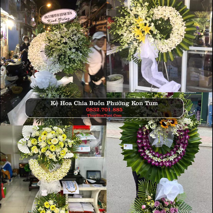 Kệ hoa tang lễ giao tại Phường Kon Tum, Quảng Ngãi