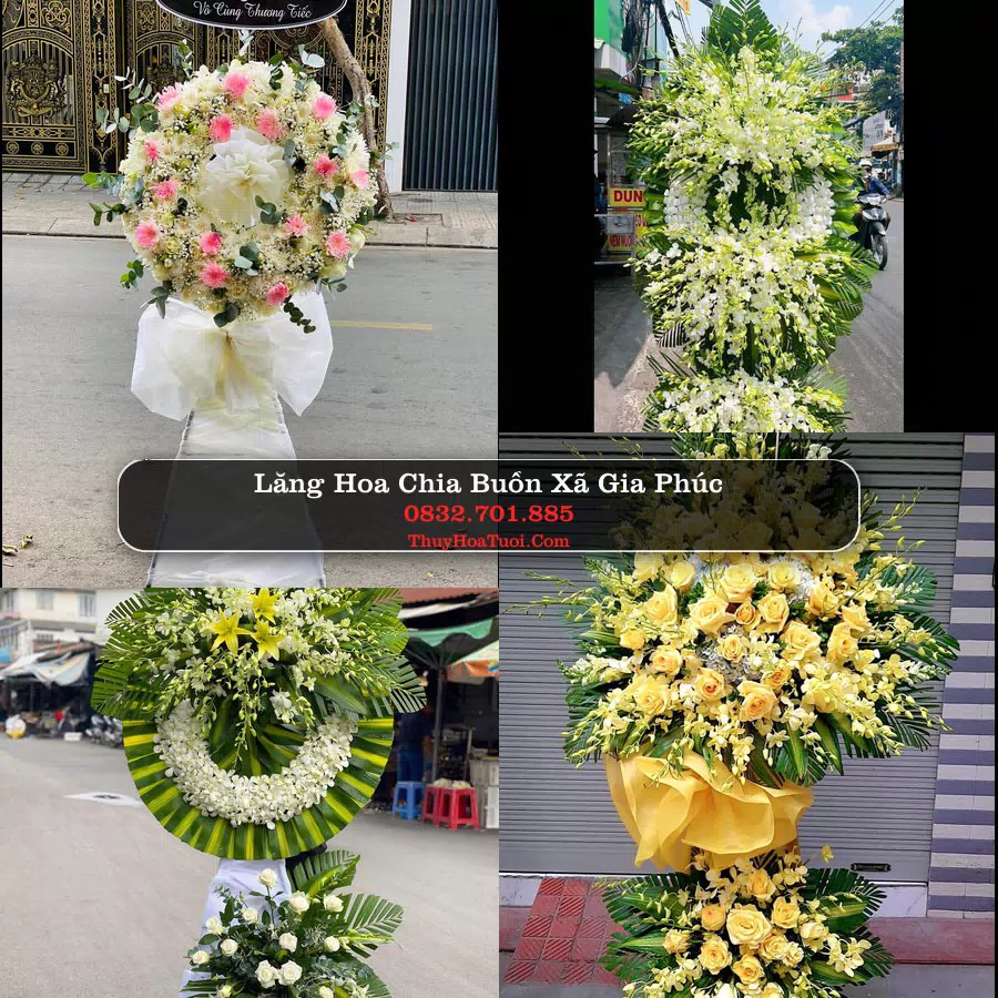 Đặt Vòng Hoa Tang Lễ tại Xã Gia Phúc, Hải Phòng